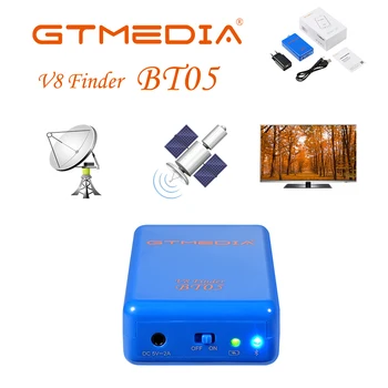 GTmedia V8 Finder BT05 BT03Mini Digital Satfinder DVB DVB S2 S2 Satélite Finder 1080P Full HD FTA Sat Finder navio da Espanha