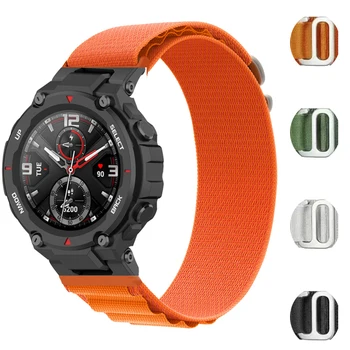 Nylon Alpine Loop Correias Para Huami Amazfit T-REX 2 Smart Faixa de Relógio de Mulheres Bracelete Para o Xiaomi Amazfit T-Rex/T-Rex 2 Pro Correa