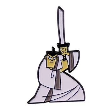 Samurai Jack espada pin de lapela broche