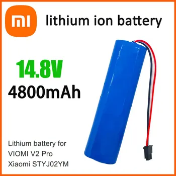 Xiaomi 100% novo original 14.8 V 18650lithium bateria é adequado para VIOMI V2 Pro, VRVCLMB21B Xiaomi STYJ02YM bateria acessórios