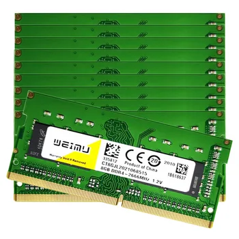 40PCS Memoria Ram DDR4 4GB 8GB 16GB 2133 2400 2666 3200 mhz PC4 17000 19200 21300 1,2 V Notebook Sodimm Ddr4 Portátil de Memória RAM