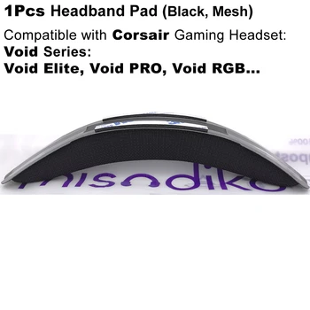misodiko Cabeça de Substituição para Corsair Void RGB Elite Pro Fone de ouvido para Jogos