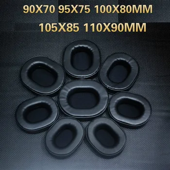 Substituição de Espuma de Almofadas Almofadas 90X70 100X80 105X85 110X90MM de Alta Qualidade Estereoscópico Protecções para Audio-Technica para a Sony