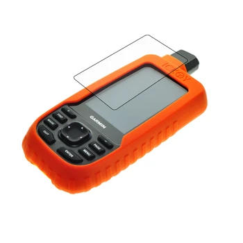 Silicone Proteger Caso + Protetor de Tela do Escudo Filme para Caminhadas GPS Portátil Garmin GPSMap 66 66s 66st 66sc 66scx