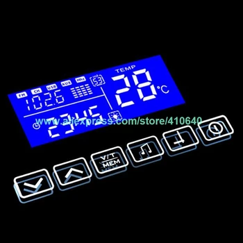 K3015CAL Luz do Espelho de Interruptor do Toque Com Bluetooth-Rádio compatível Temperatura da Data de apresentação do Calendário para a casa de Banho do Armário Eléctrico
