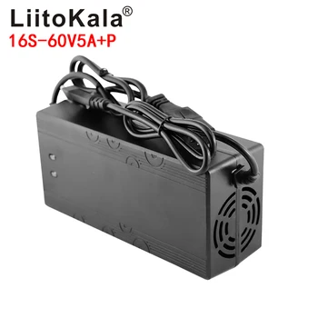 LiitoKala 67.2 V 5A Bateria de Lítio Carregador de 60V 5A bateria de Li-ion Rápido Inteligente Carregador 110V / 220V para 16S 60V ebike Scooter bateria