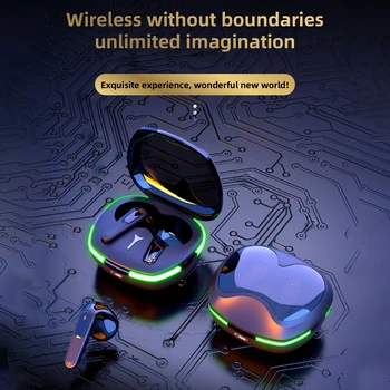 Redução de ruído Compatíveis com Bluetooth Fones de ouvido Mãos livres TWS sem Fio Fone de ouvido Estéreo com o Toque de Esportes Fones de ouvido para PC Phone Jogos