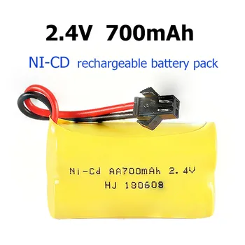 2.4 V 700mAh de Níquel-cádmio Bateria Recarregável Bateria Recarregável AA Bateria 12v Carro de Controle Remoto Bateria Lugar