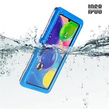 IP68 Impermeável Caso De Telefone Xiaomi Mi Poco X3 X4 F4 GT M4 M3 Pro 5G Mi 12 11 Pro Redmi Nota 11 10 9Pro de Mergulho, Nadar debaixo d'água