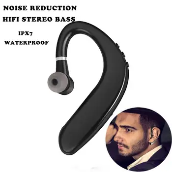 S109 Único de Ouvido sem Fio Bluetooth compatível com Fones de ouvido In-ear Chamada de Cancelamento de Ruído de Negócios Fones de ouvido Com Microfone