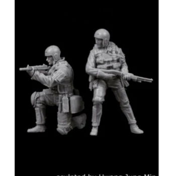 Escala 1/35 fundido em resina figura soldado francês modelo de terno kit de montagem diorama assembleia modelo sem pintura
