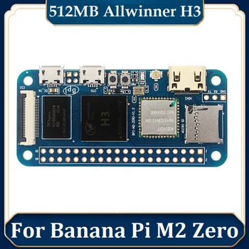 Para a Banana Pi Bpi-M2 Zero Conselho de Desenvolvimento Quad-Core, 512MB de Allwinner H3 Chip Semelhante Como Framboesa W