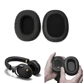  Substituição de Protecção Earmuff Almofada para marshall Monitor de Fones de ouvido Fones de ouvido