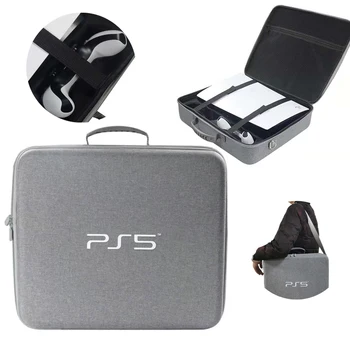 Viagem de Armazenamento Bolsa Para PS5 Console de Protecção de Luxo Saco do Punho Ajustável Saco Para Playstation 5 PS5 estojo de Viagem