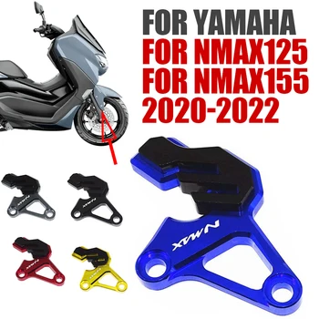 Para a YAMAHA NMAX155 NMAX125 NMAX-155 N-MAX 125 Acessórios da Motocicleta de Frente Pinça de Freio Guarda Protector Cover Fender controle Deslizante