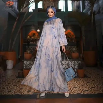 Muçulmano Vestido De Cetim Mulheres Modesto Abaya Africana Vestidos Longos Para As Mulheres Formal Abayas Kaftans Turquia Kaftan Dubai Árabe Marroquino
